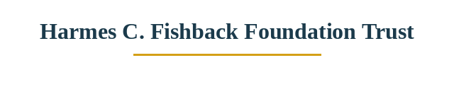 Harmes C. Fishback Foundation Trust logo