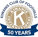 Kiwanis Club of the Foothills logo